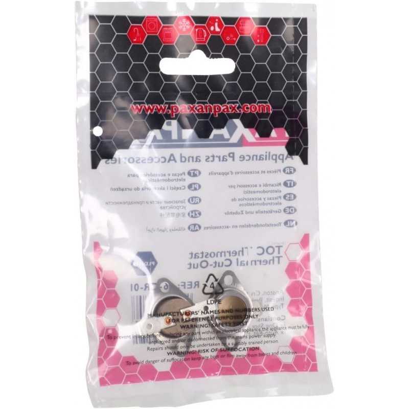 Paxanpax PLD1529 Kit de découpe thermique compatible avec thermostat TOC Ariston, Creda, Hotpoint, Indesit, Proline 120°C et