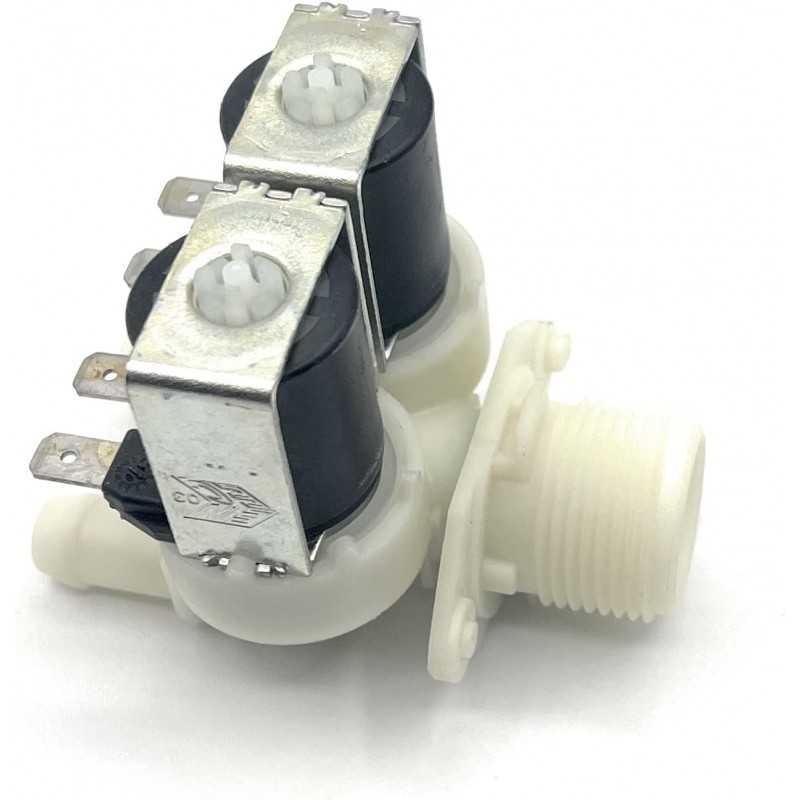 ELECTROTODO Electrovalvula 2 voies pour machine à laver de rechange Beko, Brandt, Candy, Fagor, Teka, Vestel 1531090002