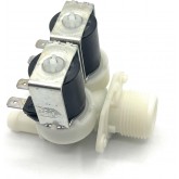 ELECTROTODO Electrovalvula 2 voies pour machine à laver de rechange Beko, Brandt, Candy, Fagor, Teka, Vestel 1531090002