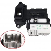 DecTer Interrupteur de Verrouillage de Porte Moyen for Lave-Linge à Tambour de Remplacement, Compatible avec LG F01Q WD-A12355DS