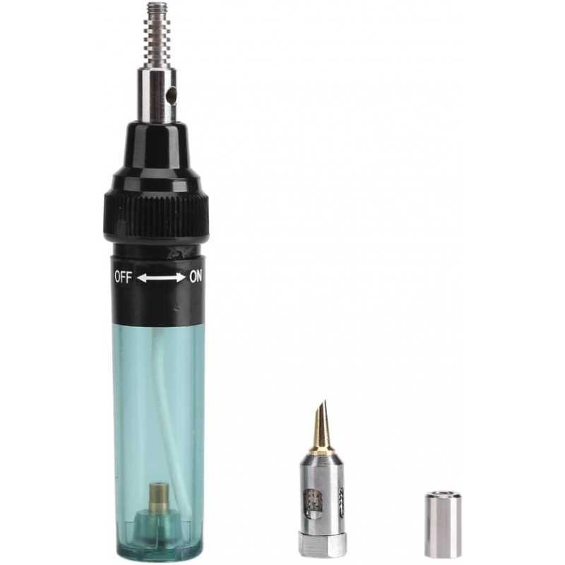Fer à souder stylo à gaz 1300°C Outil de soudure sans fil stylo de torche fer de gaz de butane rechargeable torche de soufflage Fer à souder stylo à gaz 1300°C Outil de soudure sans fil stylo de torche fer de gaz de butane rechargeable torche de soufflage