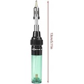 Fer à souder stylo à gaz 1300°C Outil de soudure sans fil stylo de torche fer de gaz de butane rechargeable torche de soufflage
