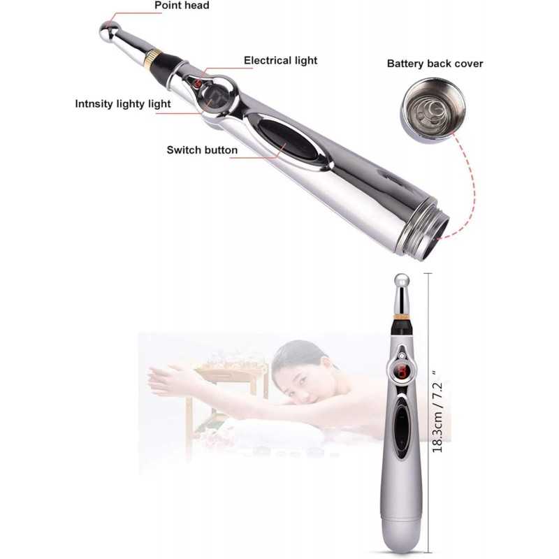 Electric Acupuncture Pen - Electric Acupuncture Device Without Needles, Acupuncture Pen, Electric Acupuncture Therapy,