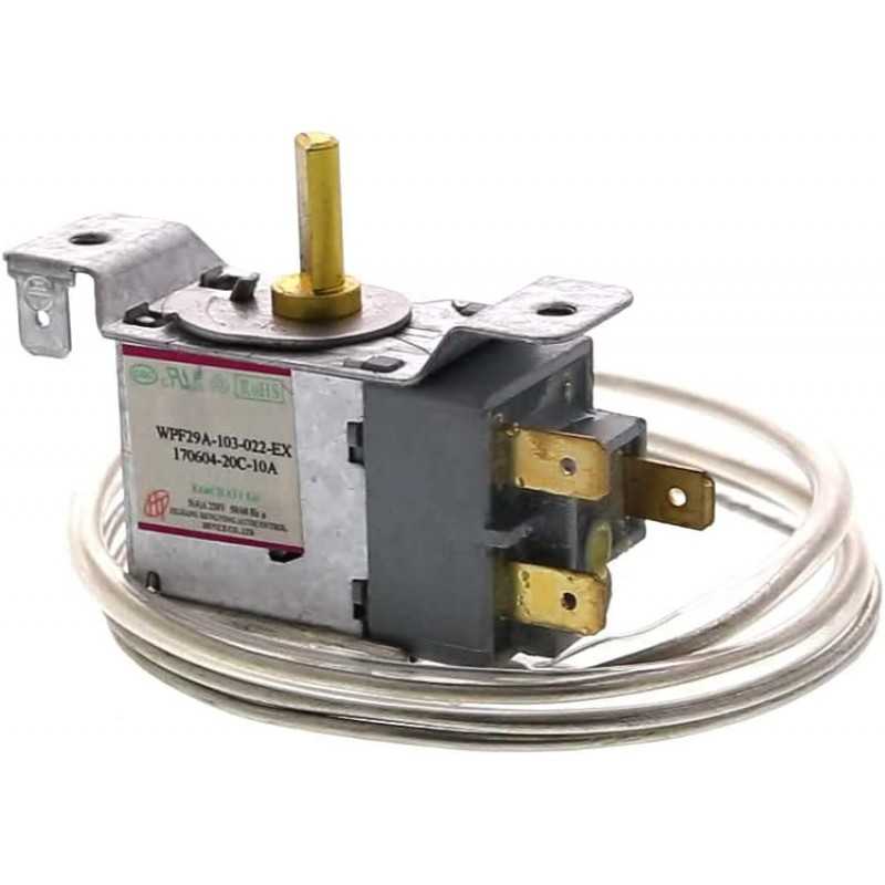 LINETECH, THERMOSTAT Froid WPF29A-103-022-EX 160917-20C-10A BULBE900mm 3cosses LINETECH, THERMOSTAT Froid WPF29A-103-022-EX 160917-20C-10A BULBE900mm 3cosses