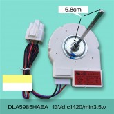 13V 3.5W 0064000459 moteur de ventilateur de refroidissement pour réfrigérateur Haier BCD-550WB congélation DC ventilateur