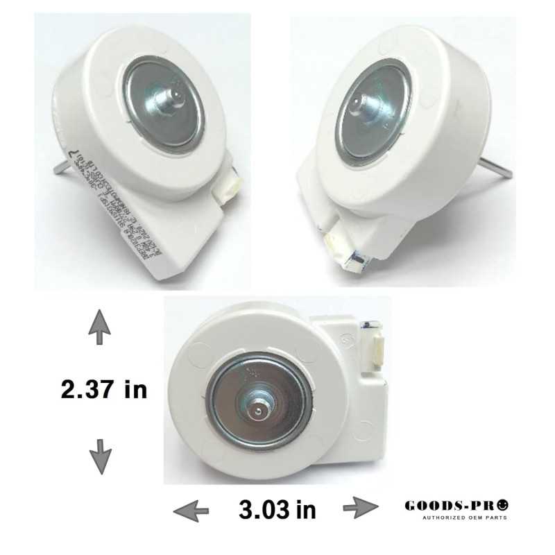 GOODS-PRO OEM Numéro de pièce DA31-00020E Moteur de ventilateur d'évaporateur BLDC pour réfrigérateur Samsung remplace 2030081