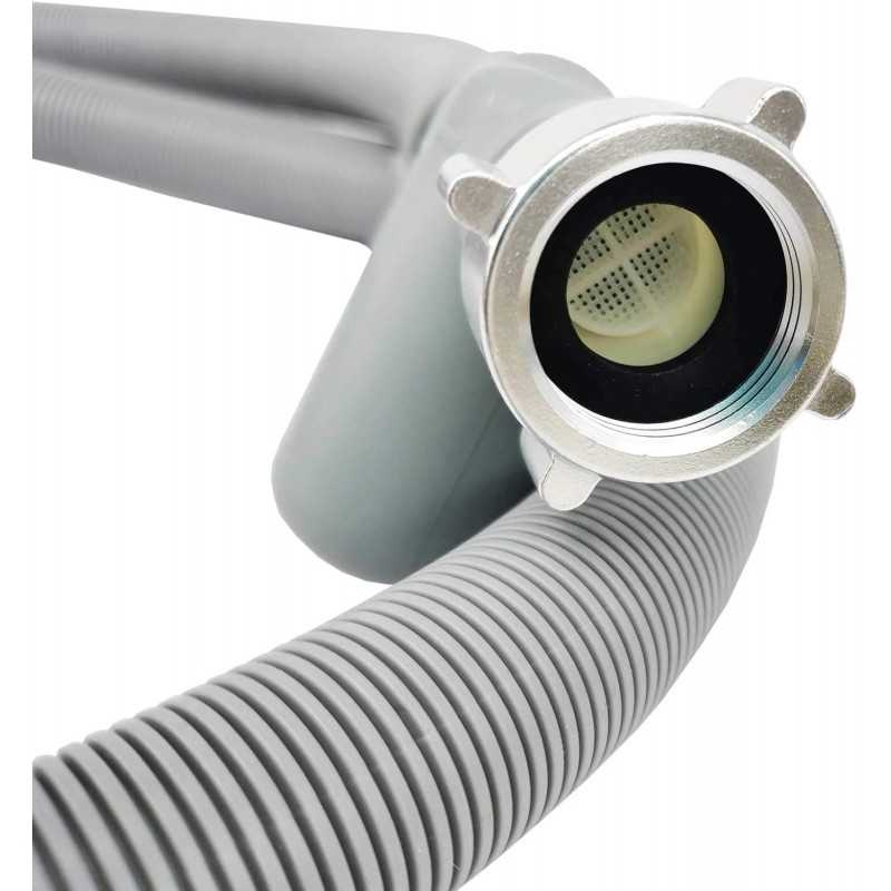 Tuyau d'entrée de sécurité, tuyau universel de remplacement du connecteur Aquastop 3/4 po pour Ariston Bosch Hotpoint LG Siemens