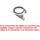 Tuyau d'entrée de sécurité, tuyau universel de remplacement du connecteur Aquastop 3/4 po pour Ariston Bosch Hotpoint LG Siemens