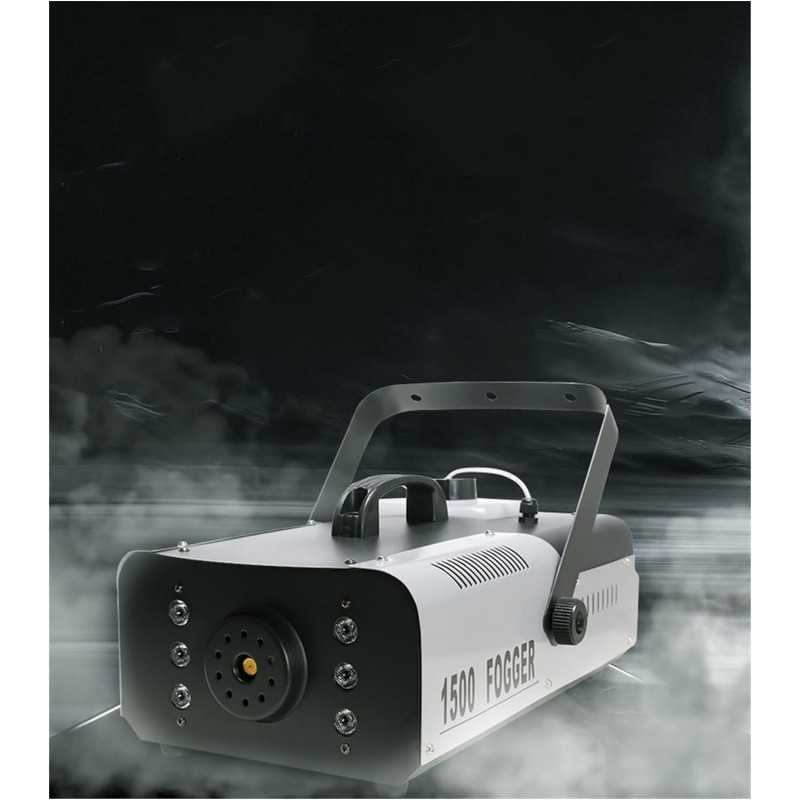 EODUDOS Machine à Brouillard Machine de fumée 1200W 1500W Portable Halloween Fog LED Température constante 1500W for Effet de