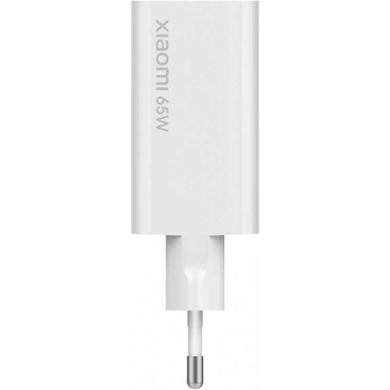 Xiaomi Mi 65 W Fast Charger avec GaN Tech, Chargeur pour Smartphone et Ordinateur Portable, Compatible avec Les Ordinateurs