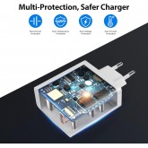 120W Chargeur Rapide avec Câble USB C 1m pour Redmi Note 13 Pro+ ACOCOBUY Chargeur Turbo pour XiaoMi 14T/13T/13/12T/12X/11T