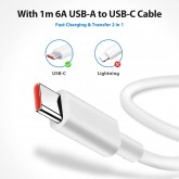 120W Chargeur Rapide avec Câble USB C 1m pour Redmi Note 13 Pro+ ACOCOBUY Chargeur Turbo pour XiaoMi 14T/13T/13/12T/12X/11T