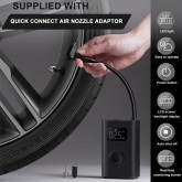 Xiaomi Compresseur d'air électrique portable, 150 PSI Gonfleur de pneu pour voiture, scooter, vélo pneus et balles – Sans fil