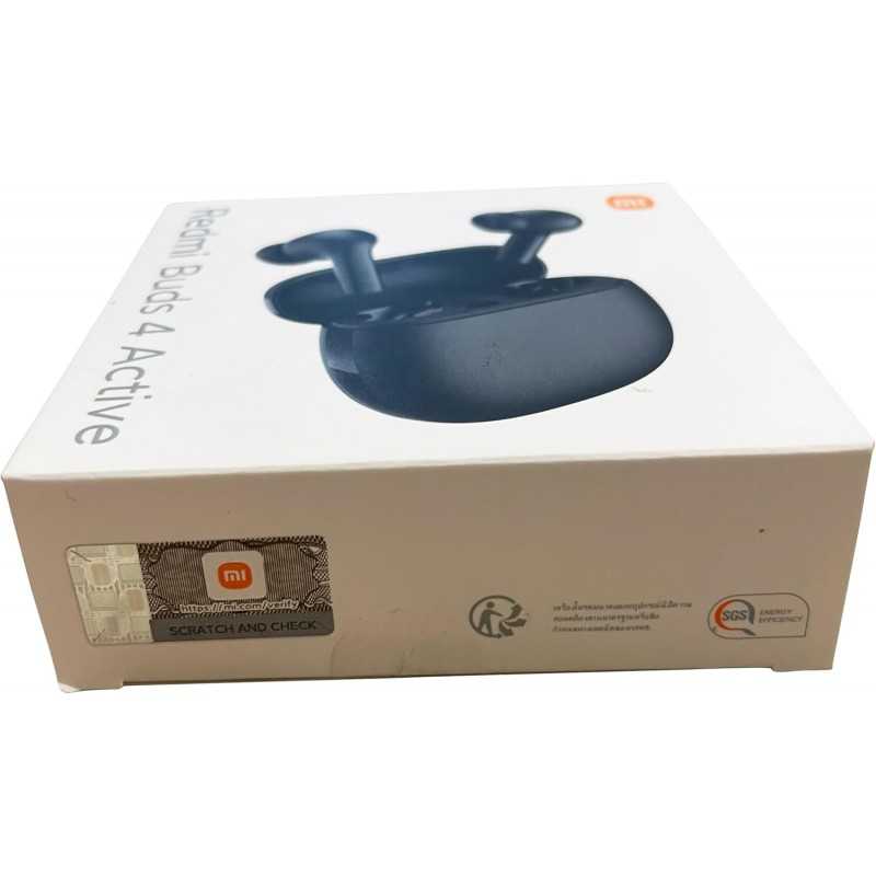 Xiaomi Redmi Buds 4 Active, Écouteurs sans Fil Bluetooth 5.3, Pilote Dynamique de 12 mm, Jusqu'à 28 Heures de Batterie,