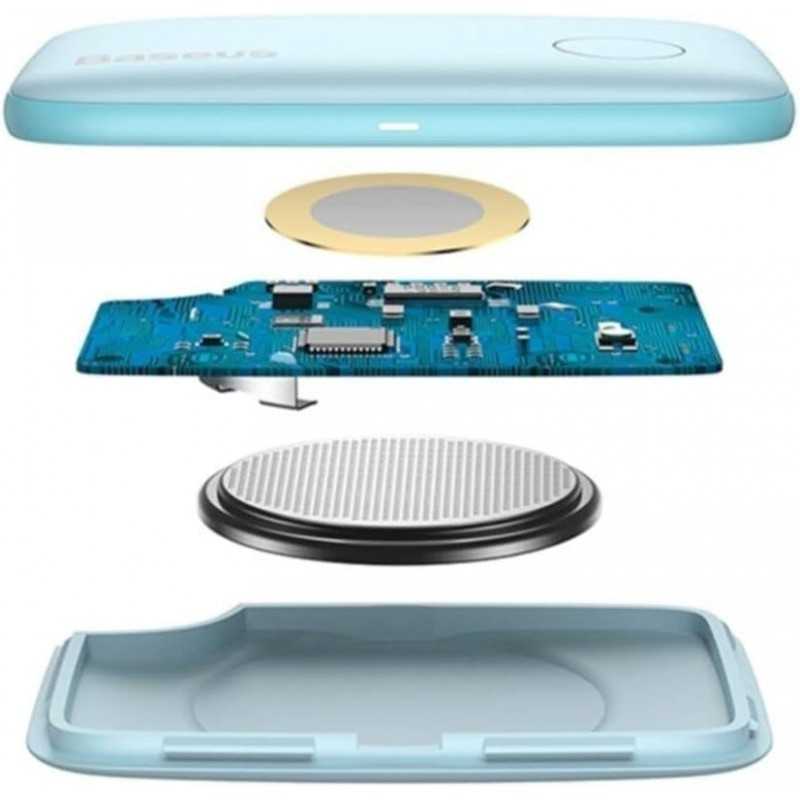 BASEUS Home Intelligent T2 Mini ropetype Anti-Loss Device Key Locator Finder Blue (ZLFDQT2-03)