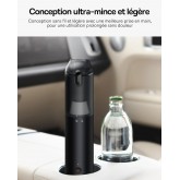 Baseus Aspirateur Voiture Puissant 12000pa Aspirateur à Main sans Fil avec Charge USB-C, Mini Broyeur Poussière pour Voiture,