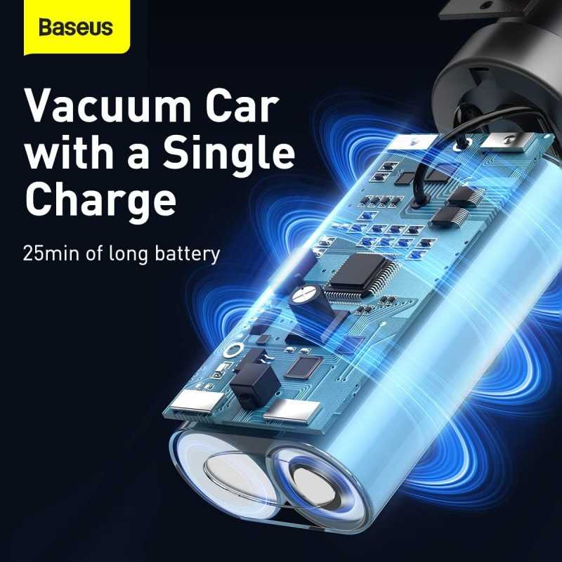 Baseus VCAQ010001, Aspirateur, Bleu