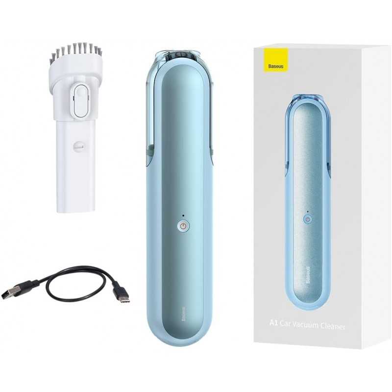 Baseus VCAQ010001, Aspirateur, Bleu