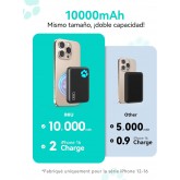 INIU Batterie Externe Magsafe, Petit 10000mAh 20W PD Magnetique Power Bank, USB C Input & Output Batterie Portable Charge Rapide