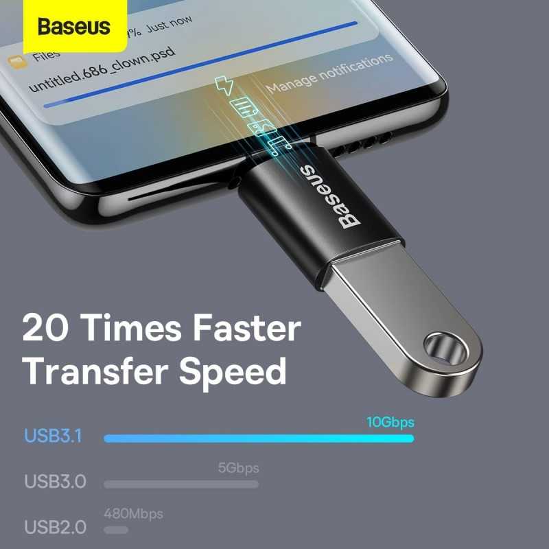 Baseus Converter Ingenuity Series Mini OTG Adaptor USB-A 3.1 Female t