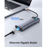 Hub USB C Baseus 9-in-1 avec 4K HDMI et Power Delivery