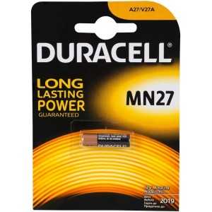 DURACELL MN27 (1’li Paket) özel alkalin pil 12V (A27 L828) – Uzun kullanım ömrü garantili – Uygun Saklama Koşullarında 5 Yıl