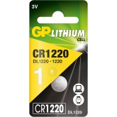 GP -CR1220B Pile bouton lithium
