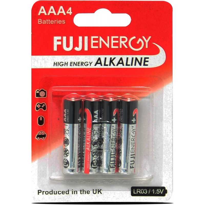 FORNOR 77243 Piles LR03 AAA FUJIENERGY ALCALINE X8 FORNOR 77243 Piles LR03 AAA FUJIENERGY ALCALINE X8