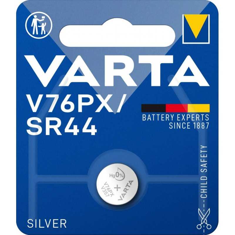 VARTA Piles Bouton V371/SR69 oxyde d'argent, lot de 1, Silver Coin, 1,55V, pour petits appareils électroniques - montres, clés