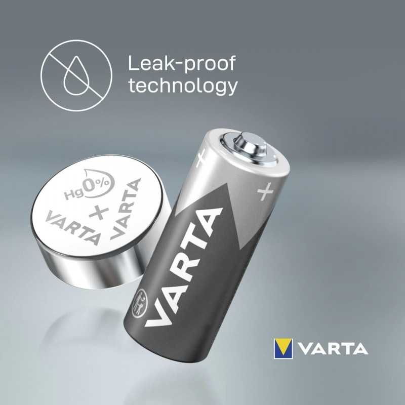 VARTA Piles Bouton V371/SR69 oxyde d'argent, lot de 1, Silver Coin, 1,55V, pour petits appareils électroniques - montres, clés