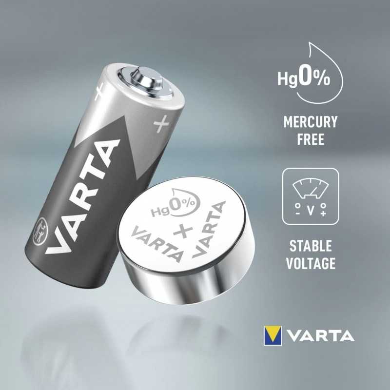VARTA Piles Bouton V371/SR69 oxyde d'argent, lot de 1, Silver Coin, 1,55V, pour petits appareils électroniques - montres, clés