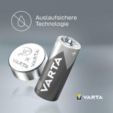 VARTA Piles Bouton V371/SR69 oxyde d'argent, lot de 1, Silver Coin, 1,55V, pour petits appareils électroniques - montres, clés