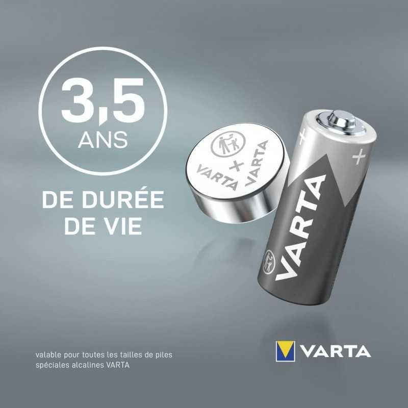 VARTA Piles Bouton V371/SR69 oxyde d'argent, lot de 1, Silver Coin, 1,55V, pour petits appareils électroniques - montres, clés