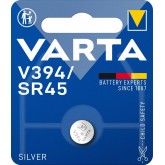 VARTA Piles Bouton V371/SR69 oxyde d'argent, lot de 1, Silver Coin, 1,55V, pour petits appareils électroniques - montres, clés