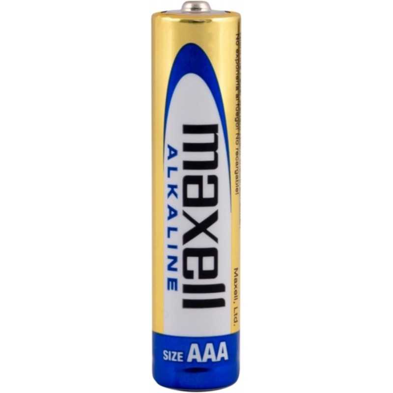 Maxell - Pile Alcaline - AAA x 4 - Long Lasting Power (LR03) (Lot de 2)