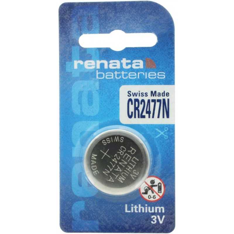 Renata CR2477N Pile Bouton au Lithium 3 V