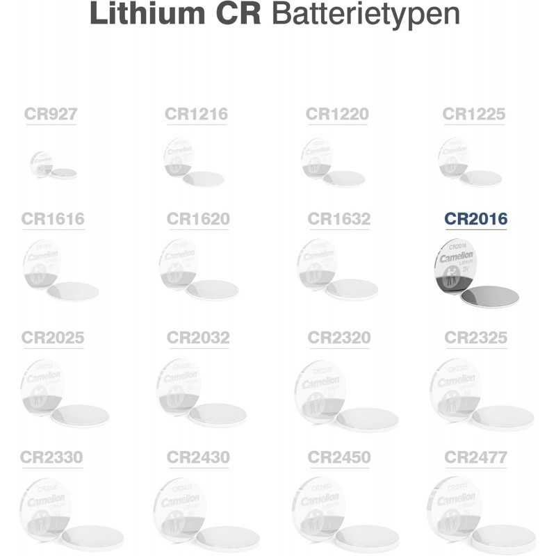 Camelion 13001016 Pile Bouton Lithium CR2016 3 V