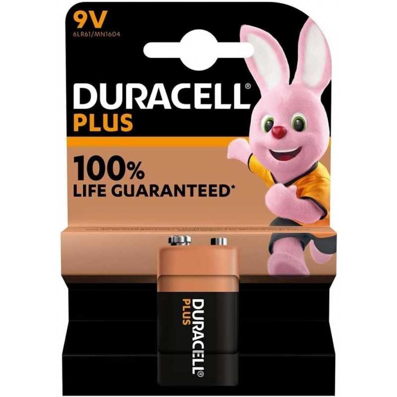 Duracell Pile 6LR61/MN1604 9V BL/1 Plus 100%