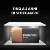 Duracell Pile 6LR61/MN1604 9V BL/1 Plus 100%