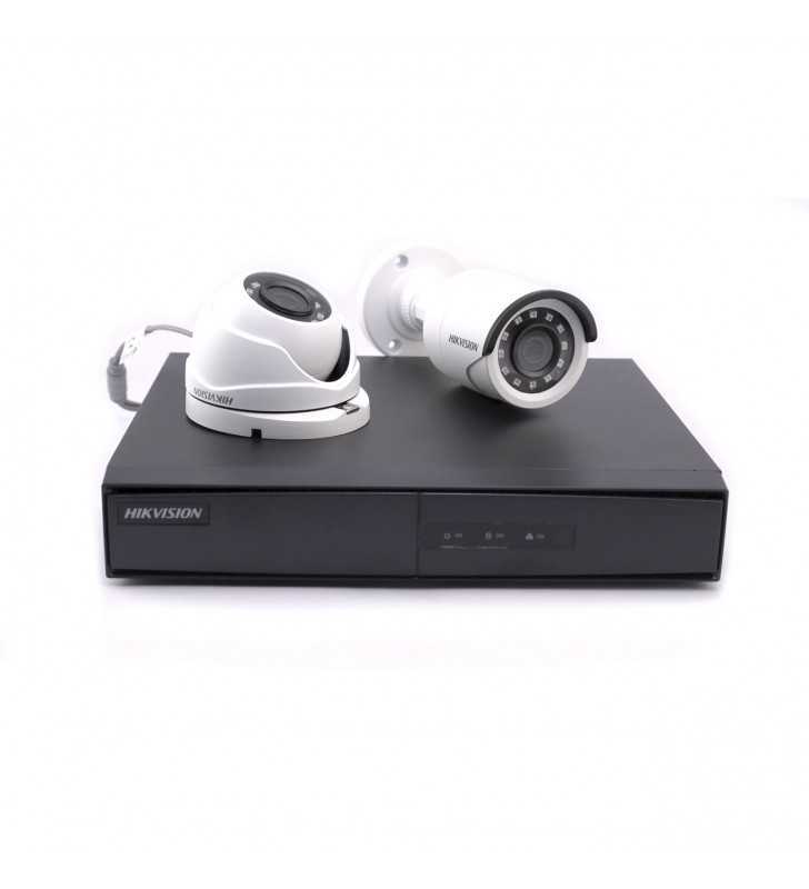 Pack complet pour systeme de surveillance Hikvision DVR 4voies