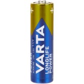 VARTA Piles Bloc 9V, lot de 2, Longlife Power, Alcalines, pour détecteurs de fumée, alarmes incendie, microphones