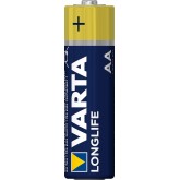VARTA Piles Bloc 9V, lot de 2, Longlife Power, Alcalines, pour détecteurs de fumée, alarmes incendie, microphones