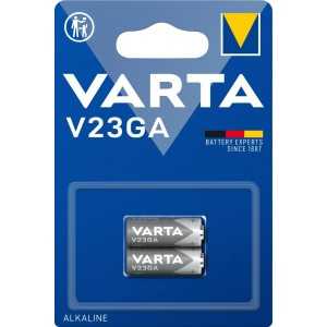 VARTA Piles V23GA alcalines, lot de 1, Alkaline Special, 12V, pour télécommandes, systèmes d'alarme, ouvre-portes de garage,