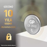 GP CR2032-7U1 CR2032 pile au lithium (3V)