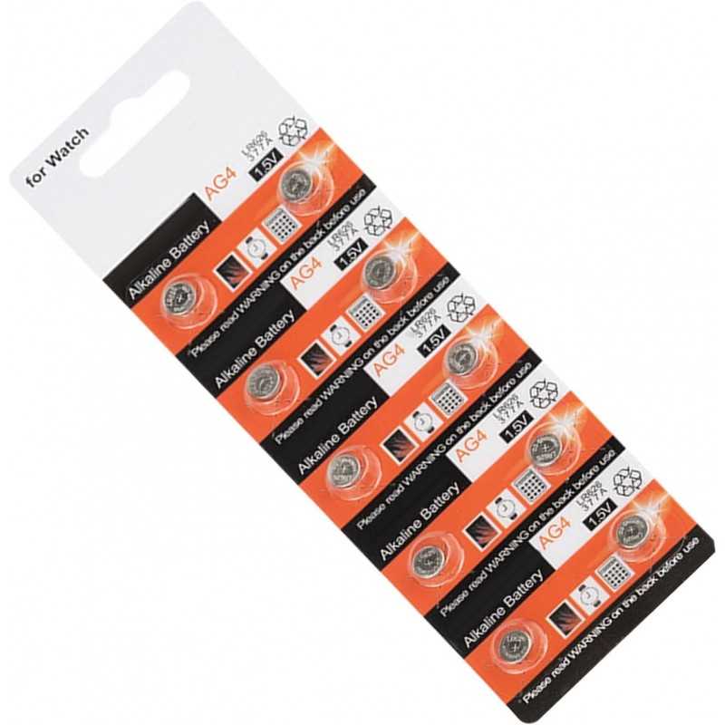Lot de 20 piles bouton alcalines AG4 377/LR626sw haute performance pour montres et calculatrices Lot de 20 piles bouton alcalines AG4 377/LR626sw haute performance pour montres et calculatrices