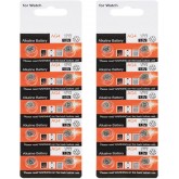Lot de 20 piles bouton alcalines AG4 377/LR626sw haute performance pour montres et calculatrices