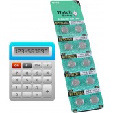 MCAOAL Lot de 10 piles bouton de rechange multi-usages LR1130 5 V AG10/LR54/389A/189/SR1130 pour appareils électroniques