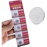 MCAOAL Multipacks CR1220 Lot de piles bouton au lithium 3 V CR1220 3 V pour appareils électroniques Gadgets