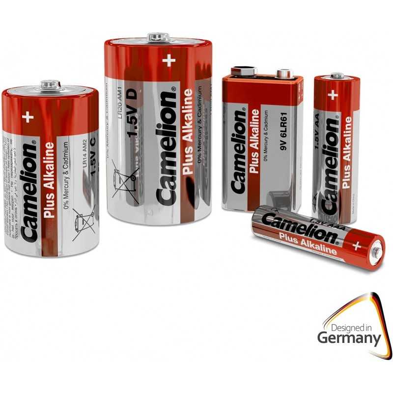 Camelion 59820 Pack de 4 Piles Alkaline universel LR3/AAA 1,5 V 1100 mAh