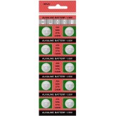 Lot de 10 piles bouton AG4 377 LR626 avec tensions stables pour montres et gadgets